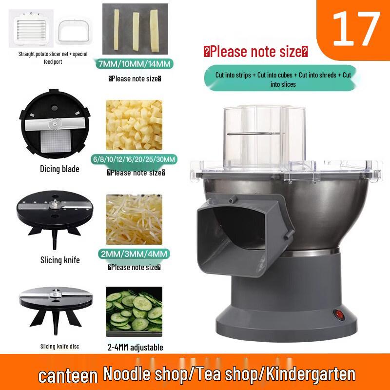 Aokewen 4-in-1 Electric Multifunction Vegetable Chopper