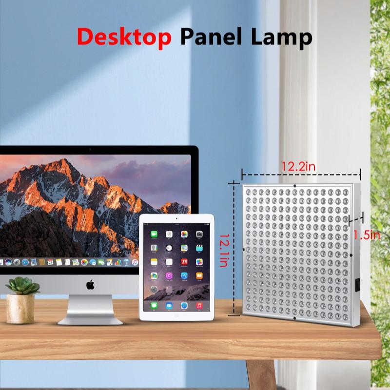 Facial Anti Aging Skin Care Beauty Device 225 LED Light Body Pain Relief Physical Therapy Tools LED Red Light Therapy Panel Lamp