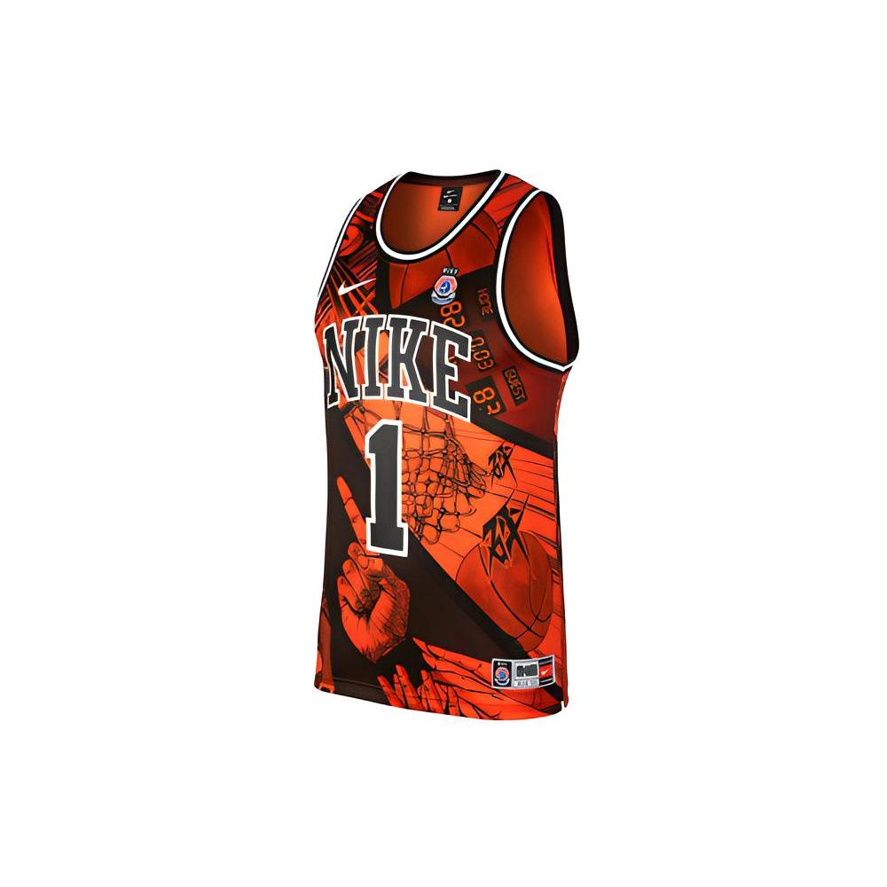 Nike Basketball Jersey Men s Orange CI9081-890 S