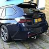 Para BMW Serie 3 F31 Familiar Spoiler de Techo para Maletero Trasero Ala Cola Kit de Carrocería Accesorios 320i 328i 330i 330d 2012-2019 MP