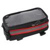 Hook and Loop Straps Bicycle Phone Bag 600D Nylon , TPU Bike Top Tube Bag  Cycling Gear Carrying