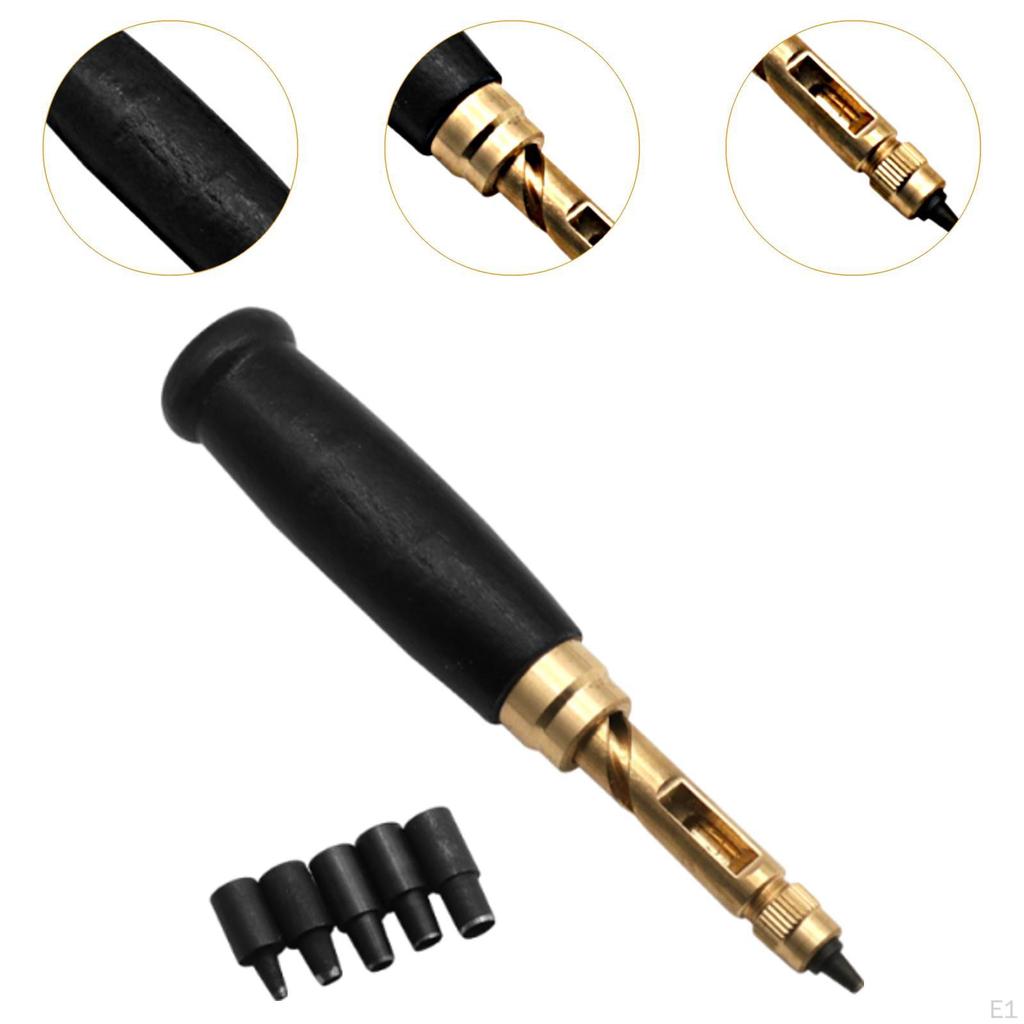 Screw Hole Punch, Leather Tool Craft Punches, Belt Puncher for Cards Sewing