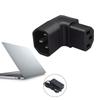 IEC320 C14 To C13 Up/Down Angle Power Plug C14 3 Pin Male To C15 Female Side Bend Conversion Plug Adapter For PC