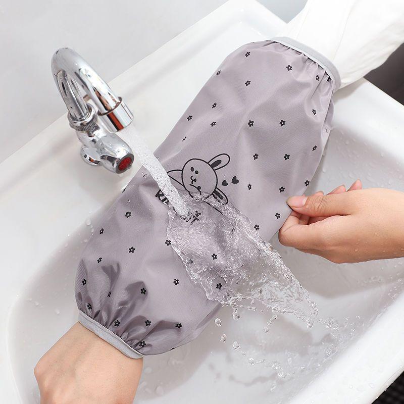 Extended Dishwashing Sleeve, Widened Adult Men's and Women's Waterproof Sleeve, Kitchen and Restaurant Oil Resistant Sleeve Protection