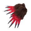 Halloween Animal Gloves, Plush LatexGhostClaw Covers, Escape Room, Haunted House ThemePark Horror Costume Props