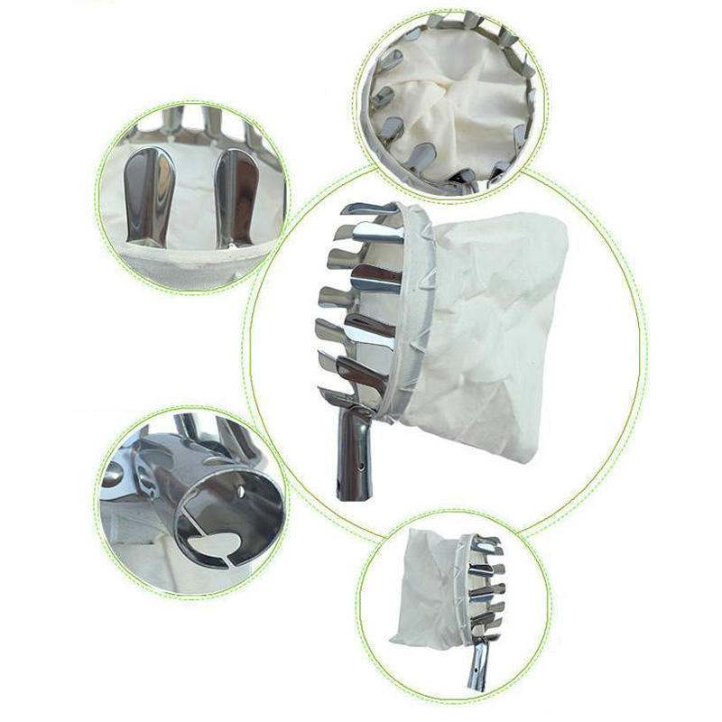 Metal Fruit Picker Orchard Gardening Peach High Tree Fruit Catcher Durable Convenient Horticultural Fruit Picker