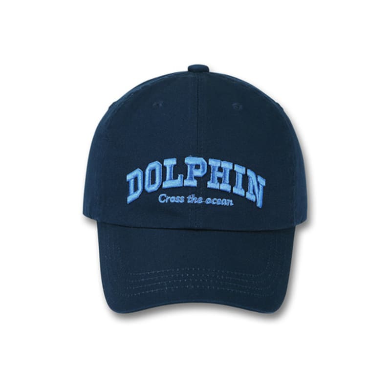DOLPHIN WAVE APPAREL Dolphin Authentic Logo Ball Cap_123822NV