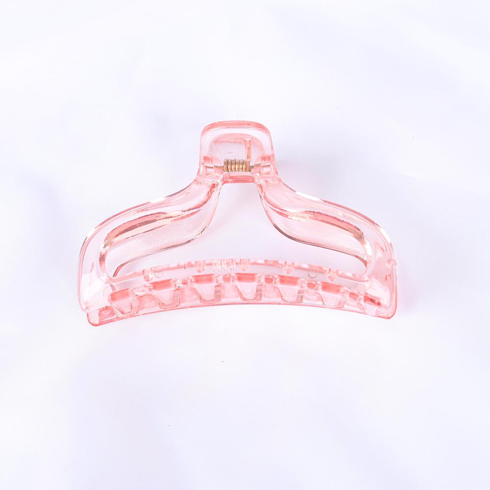 

Прозрачные Цветные Пластиковые Резинки для Хвоста Заколки-Клешни для Волос Женские Девичьи Большие Заколки Зажим-Краб для Волос Макияж Аксессуары для Волос