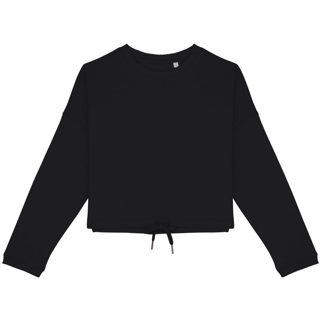 Native Spirit Womens/Ladies Oversized Crop Sweatshirt