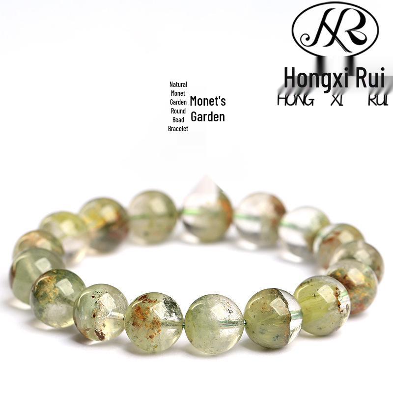

Monet s Garden Ghost Crystal Round Bead Bracelet 7mm (~25 beads)