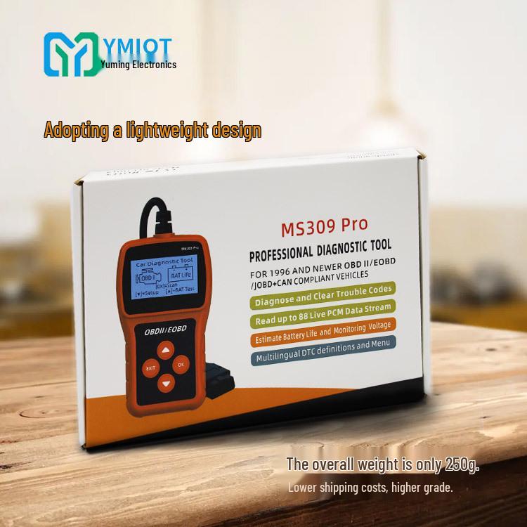 Yu Ming MS309PRO OBD Diagnostic & Battery Detection Tool