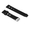 20mm Watch Band Silicone Pin Buckle Waterproof Sweat Proof Watch Strap