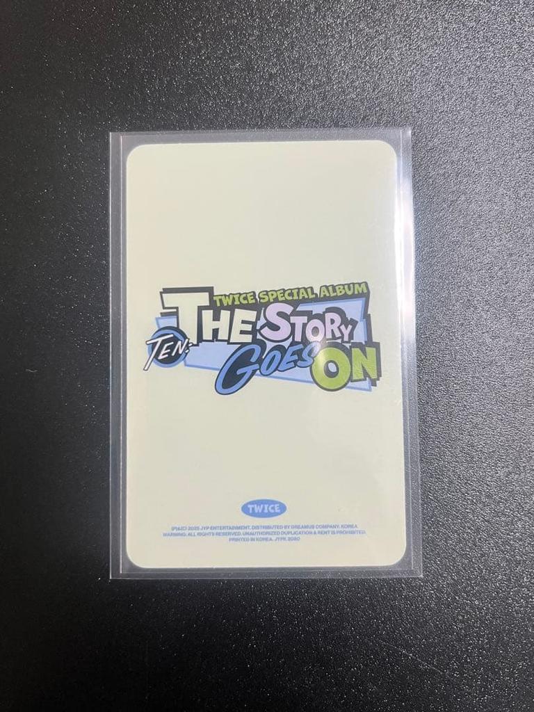[USED] The Story Goes On B&N Tzuyu Bonus Trading Card