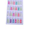 Long Fluorescent Glass Flat Buckle Hand Seam Drill, Double Hole Rhinestone Flat Bottom Drill Diy Accessories Material Package