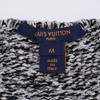 LOUIS VUITTON 22 Gray FMKM94 Wool Short Sleeve Knit tops M grayUsed
