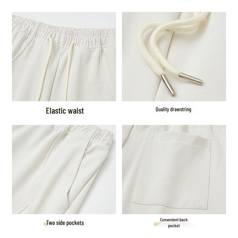 ROMON Men's Summer Casual Over-Knee Shorts