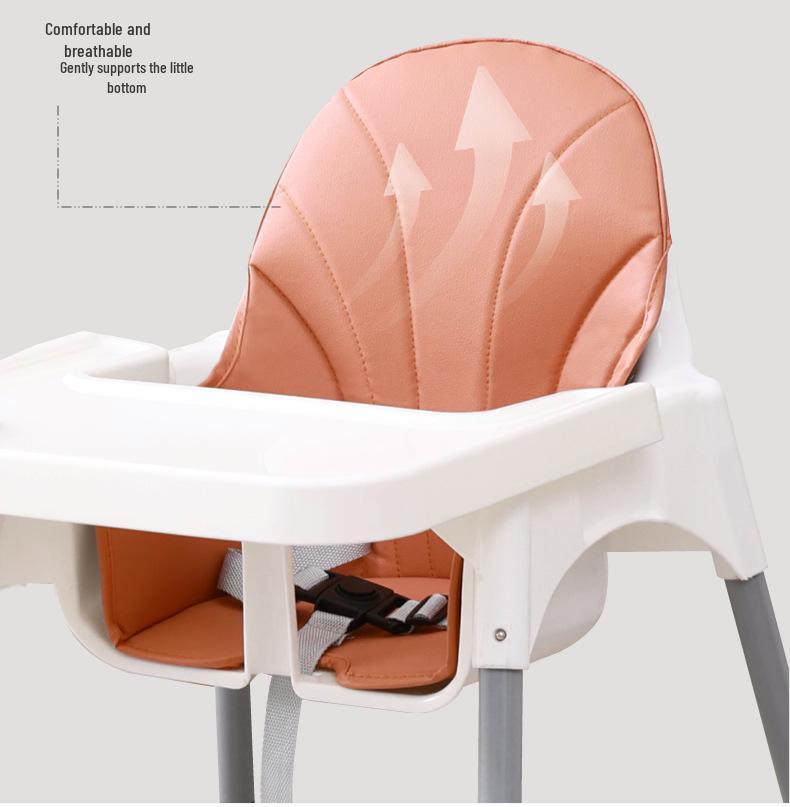 Stapelbarer Hochstuhl für Babys und Kleinkinder für den Gebrauch zu Hause, im Restaurant und im Hotel