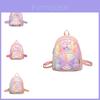 Cute Cartoon Stylish Pu Backpack For Kids Adorable Outdoor Travel Bag