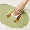 Solid Color Insulation Pad Food Grade Silicone Insulated Placemats Dining Mat  Home