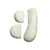 U-Shaped Pure Cotton Pregnancy Pillow - Belly and Back Support for Pre and Postpartum Comfort, Class A Winter Cushion for Mother and Baby.