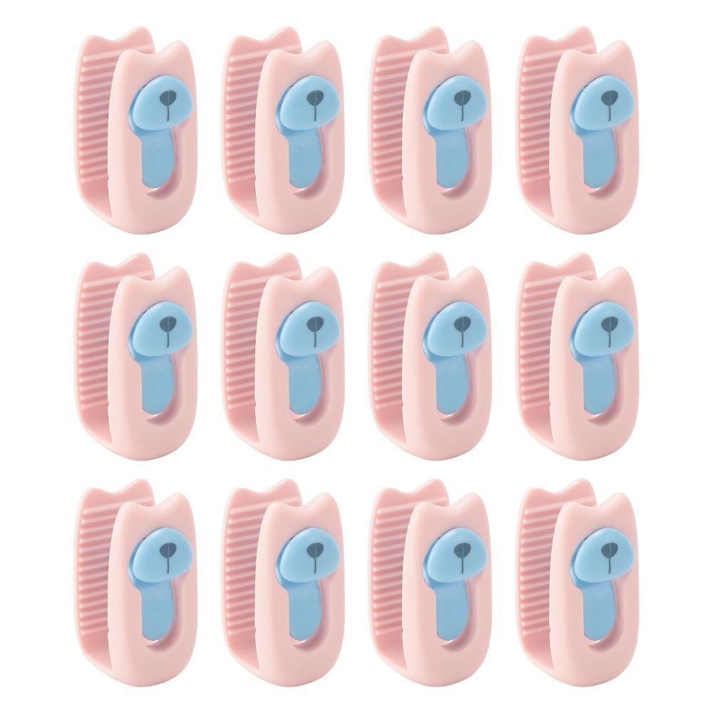 12Pcs ABS Duvet Clips Bear Shape Down Quilt Fasteners Cute Comforter Fasteners  Comforter