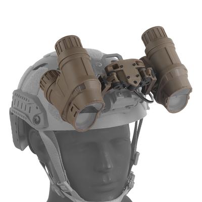 Night Vision Goggles Foldable Flippable Goggles Model Wear Resist Four-Eye Panoramic NVG Hunting Helmet Accessories