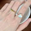 Personality Imitation  Korean Style Rings Fashion Jewelry Enamel Finger Ring Women Open Ring