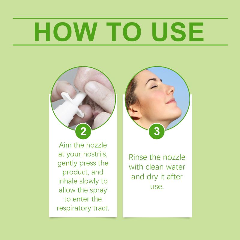Nasal Spray, Cleanses Nose Breathable Comfort Nasal Spray Daily Care For Uncomfortable Nose