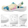 Fashion Printed EVA Travel Clogs Unisex Flexible Soft Slip On Travel Use Beach Garden Daily Walking Walking Shoes Pool Shower Use