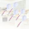 5 stuks Grote Plastic Soeplepel Imitatie Keramiek Lange Steel Bpa Bestek Voor Soep Pap Rijst Opscheplepel Schep4