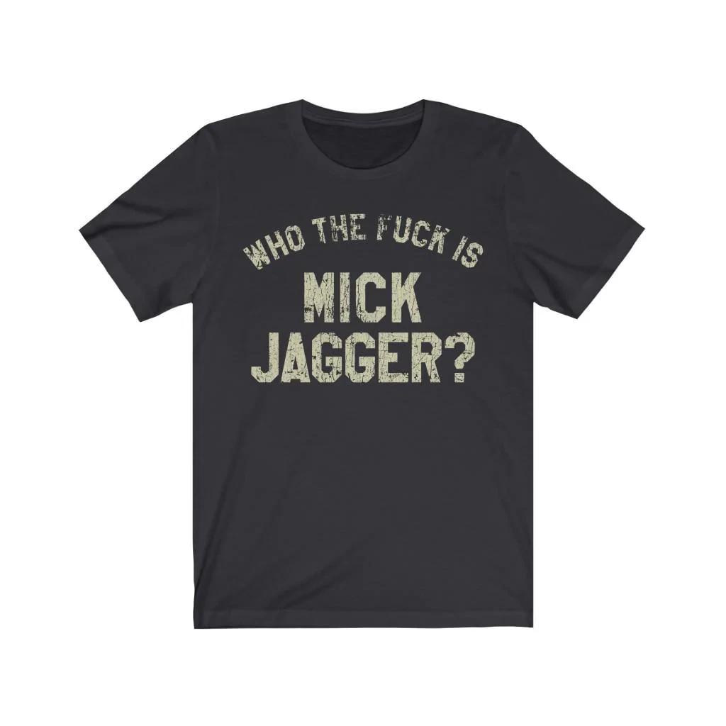 Who The F@#! Is Mick Jagger 1975 Vintage Men s T shirt L