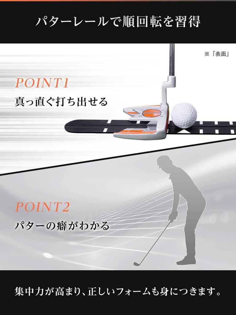 Mikketa Putting Rail, Putter Rail, Golf Putting Practice Aid
