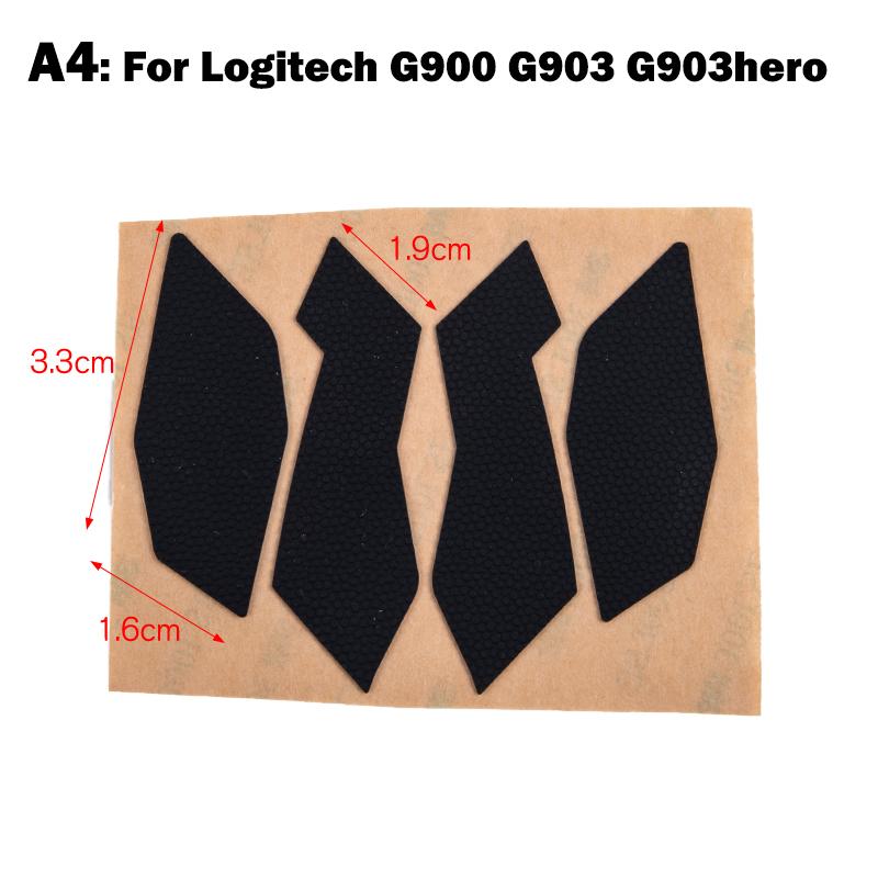 For Logitech G102 G305 G304 G402 G900 Mouse Anti-Slip Tape Sweat Resistant Pads