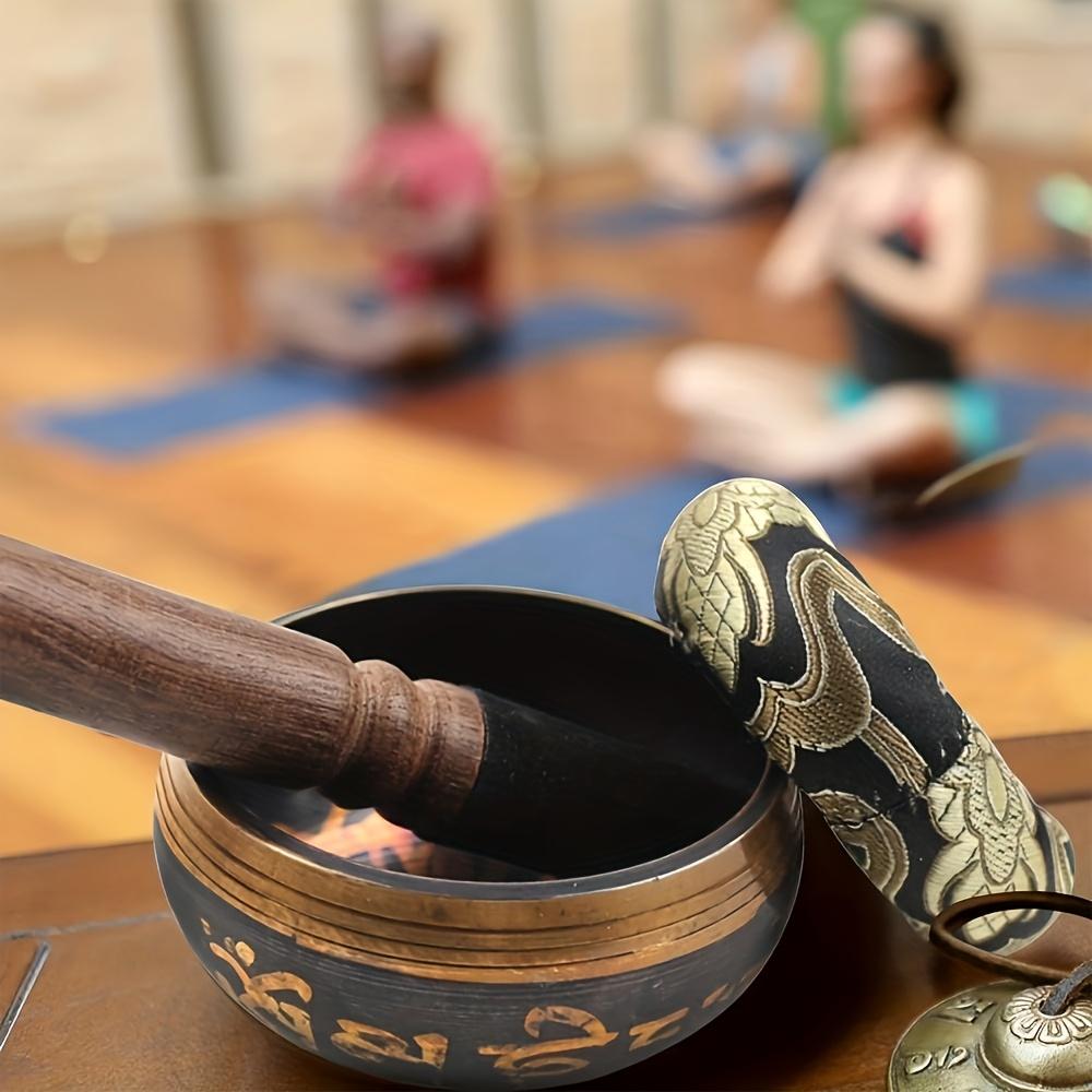 Handmade Tibetan Singing Bowl Set,For Yoga,Meditation,Mindfulness,Chakra Balancing And Healing,Sound Therapy Instrument