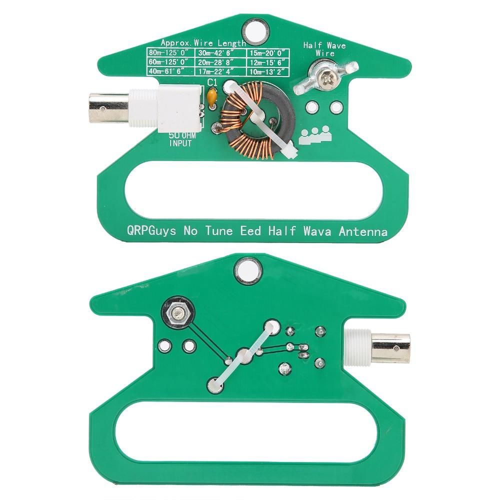 10-80m No Tune Half Wave Antenna 50ohms End Fed Half Wave Antenna  Emergency Communications