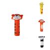 Cute Animal Bell Rattle Plush Toy For Soothing And Visual Development Of Newborns
