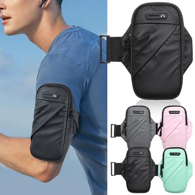 Sport-Armtasche, verschleißfest, hohe Kapazität, rutschfest, bequem, glatter Reißverschluss-Halter, spritzwassergeschützt, Armband, Handy-Halter, Fitnessstudio-Zubehör