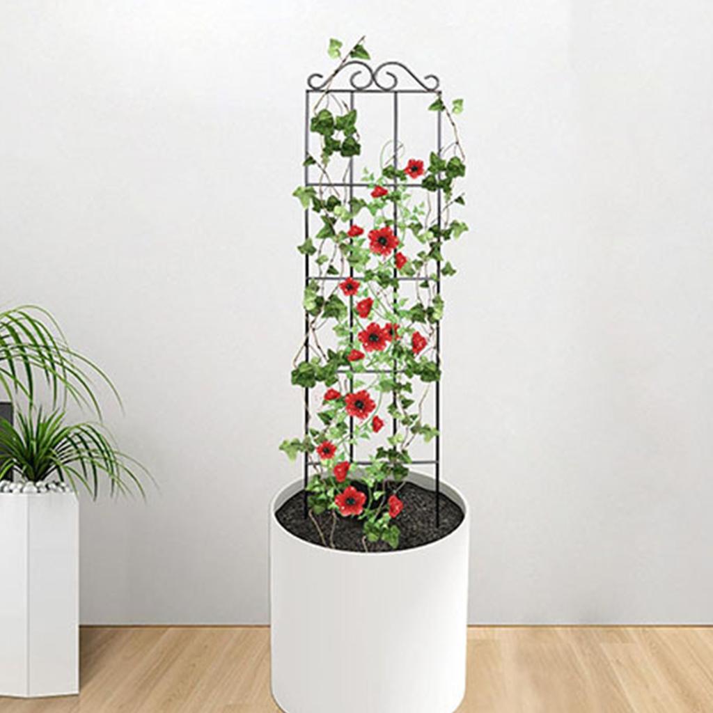 Metal Garden Trellis for Climbing Plants Indoor/Outdoor Sturdy Plant Trellis for Potted Plant Trellis Support Frame Garden Decor