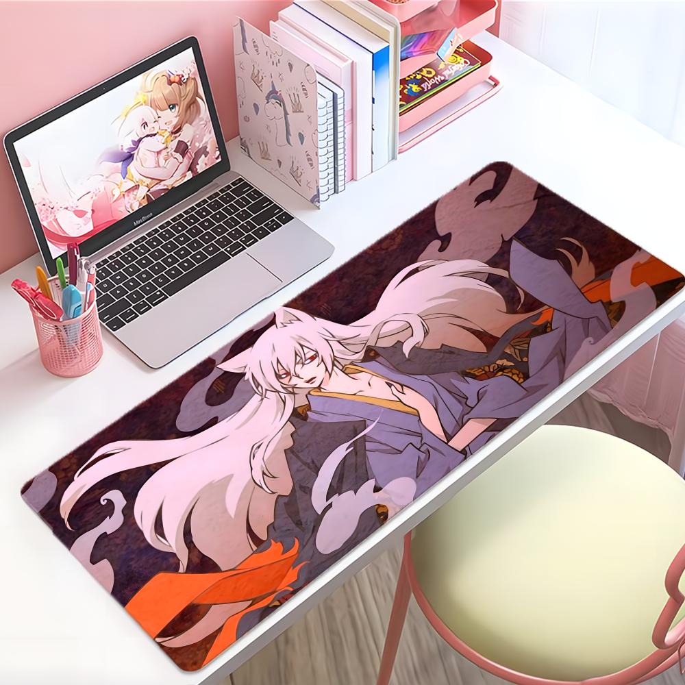 Animation Romantic Kkamisama Kiss Mouse Pad Large Thick Desk Pad Stitched Edges Gaming Mouse Mat For Pc