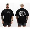 2026 Men's Summer Fitness T-shirt Cotton Large Pattern High Quality Printed Sports T-shirt for Men Women
