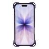 For iPhone 17 Magnetic Case Ring Kickstand TPU + PC Phone Cover with Lanyard