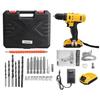 Cross 12V/21V Multi-functional Lithium Electric Drill Set - High-Performance Handheld Model for Household Use