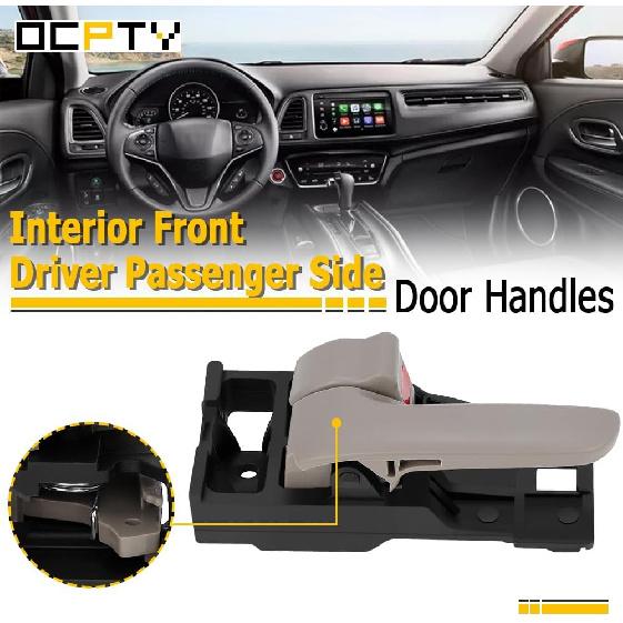 

OCPTY Door Handles Interior Front Driver Left Passenger Right Side Replacement fit 2000-2006 for Toyota Tundra Inside Inter Door Handles Texture Gray
