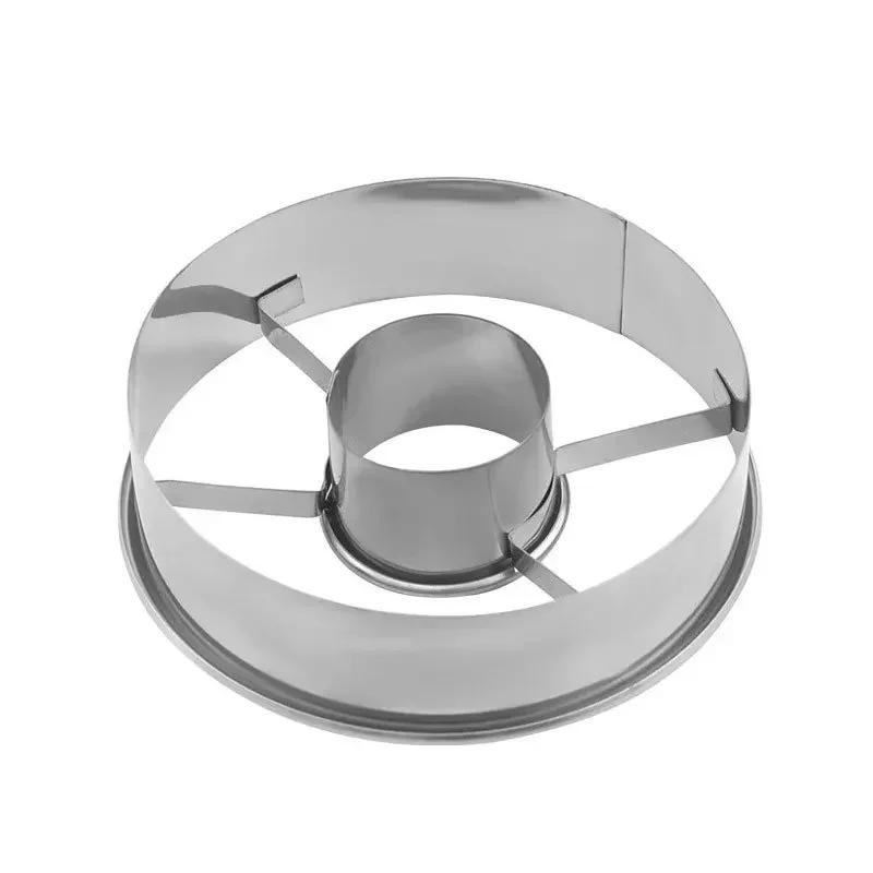 DIY Stainless Steel Donut Mold Cake Decorating Baking Tools Desserts Bread Cutter Maker Kitchen Home Baking Supplies