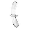 Satisfyer Double Glass Two Types of Hot or Made of Borosilicate Develops Vaginal Transparent Yoni Easy To Adult Love Goods Crystal, Double-headed