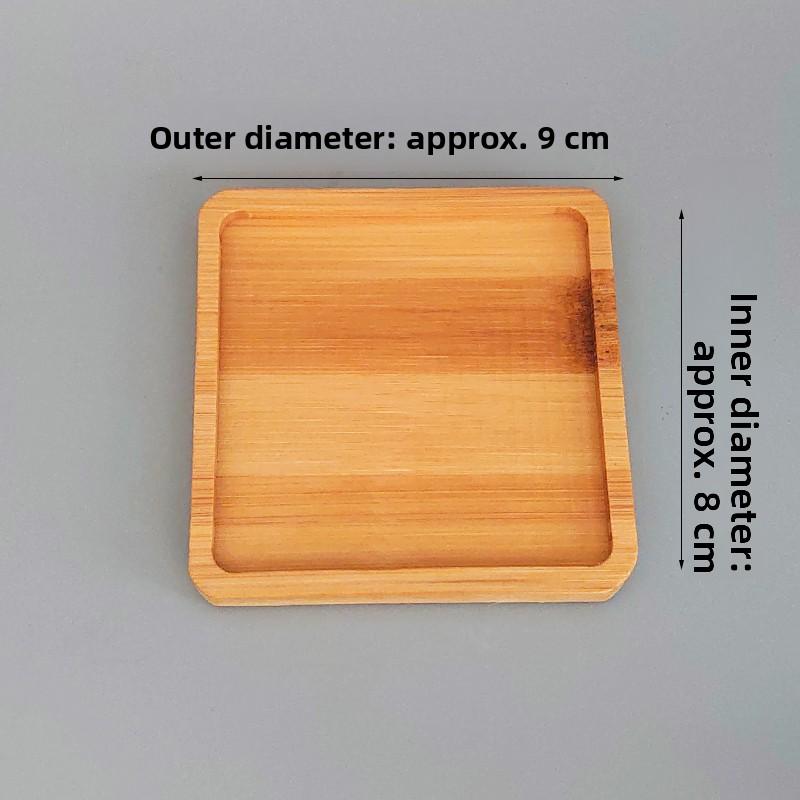 Retro Bambus Tassenuntersetzer rund Blumentopf Untersetzer Teeverkostung Tischunterlage Hitzebeständige Matte Schüsselunterlage Topfhalter Di Matte
