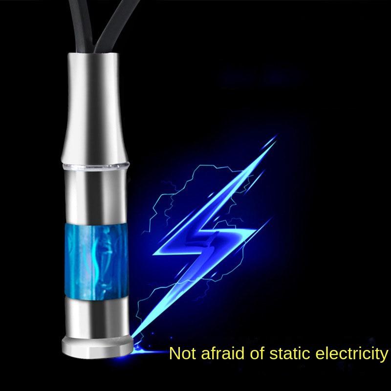 Static Rod Electrostatic Discharger Portable Anti-Static Keychain Winter Dry Climate Static Eliminator Antistatic Car Supplies