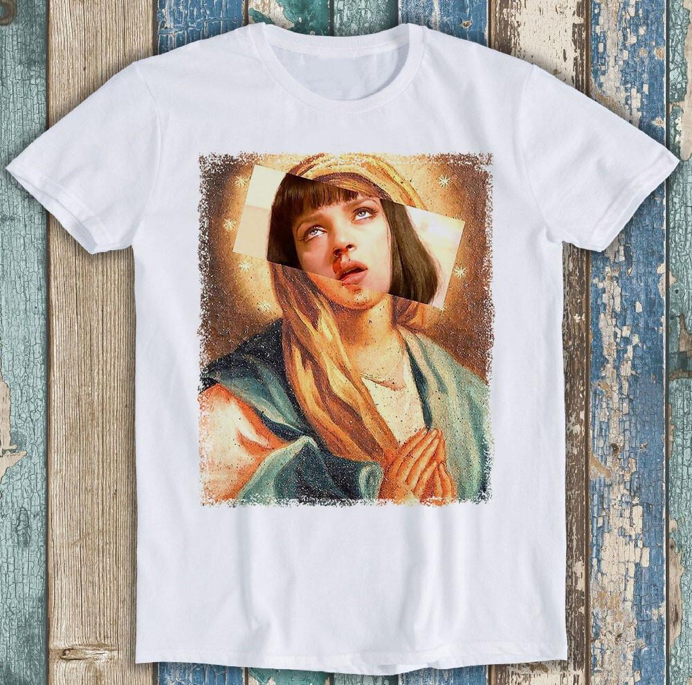 Mona Lisa Da Vinci Uma Thurman TV Cult Movie Funny Gift Tee T Shirt M1231