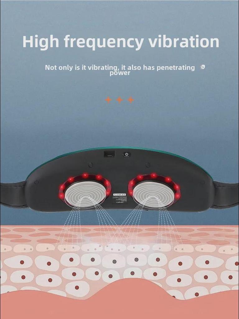 Multipurpose Heating Massage Belt for Legs, Hips & Back