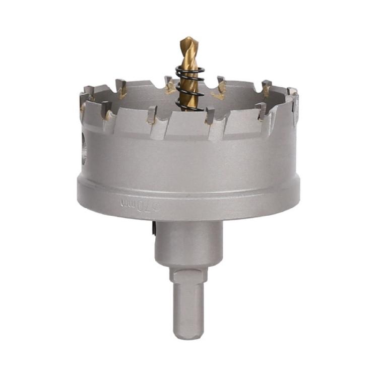 Carbide Hole Cutter Hole Cutter Center Drill for Quick Drilling in Metal and Thick Steel Plates Precise Cutting Tool